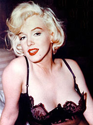 Marilyn Monroe, eine sehr berhmte Vertreterin in Sachen Sex-Appeal
