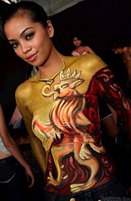Body Painting - Körperbemalung