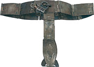 Alter historischer "Florentiner Gürtel" bzw. Keuschheitsgürtel