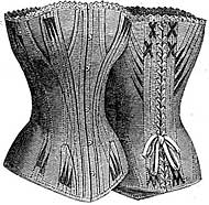 Korsett für junge Mädchen aus dem Jahr 1889